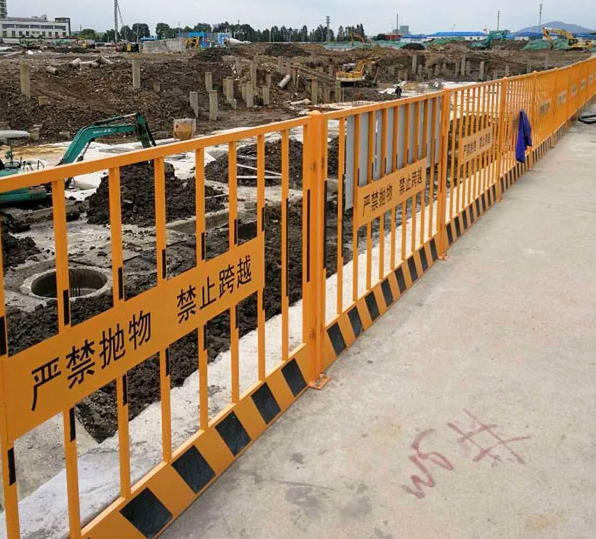 兴城基坑防护围栏的安装规范